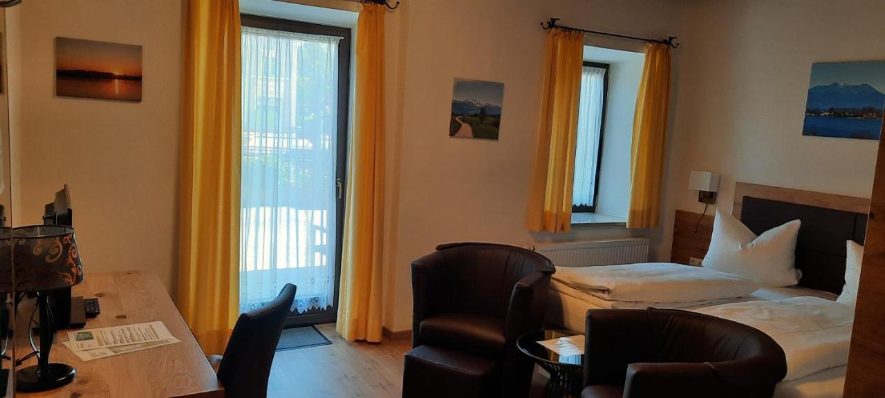 Hotel Pension Lindenhof Prien am Chiemsee Esterno foto