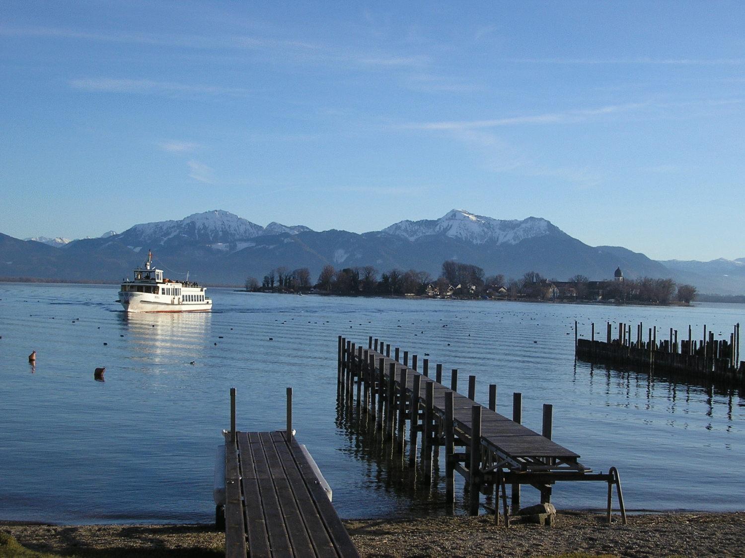 Hotel Pension Lindenhof Prien am Chiemsee Esterno foto